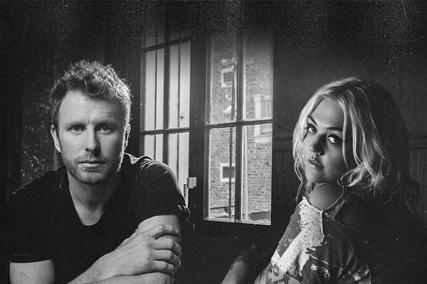 Dierks Bentley, Elle King are posing for a picture