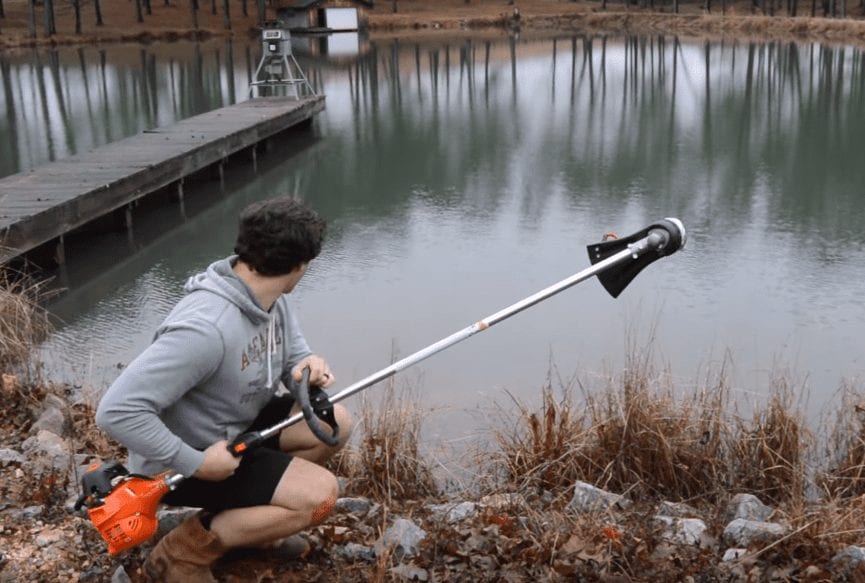 This Weed Wacker Fishing Rod Is Redneck Engineering At Its Finest | Whiskey  Riff