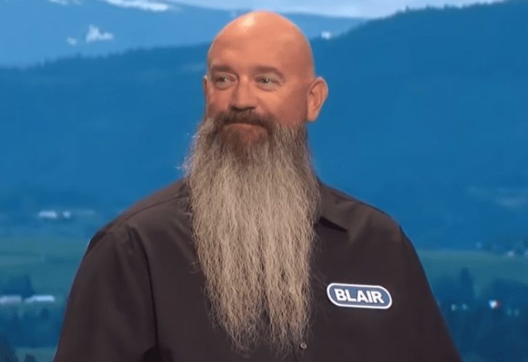 A man with a beard