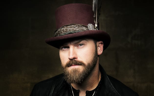 Zac Brown with a beard and a hat