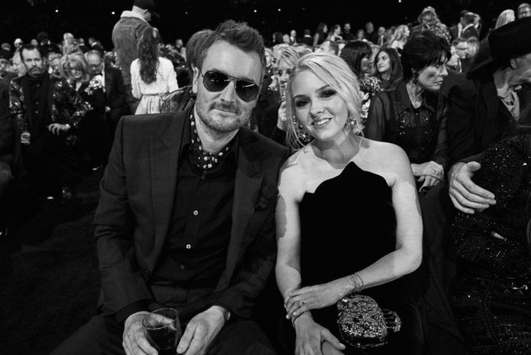 Eric Church and woman posing for a picture