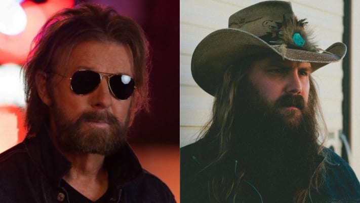 Ronnie Dunn, Chris Stapleton are posing for a picture