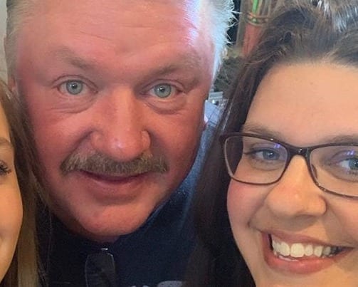 Joe Diffie and woman taking a selfie