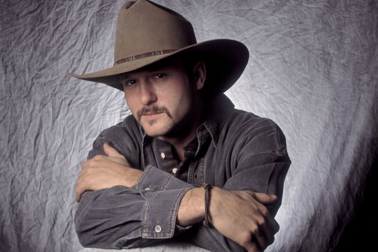 Tim McGraw wearing a cowboy hat