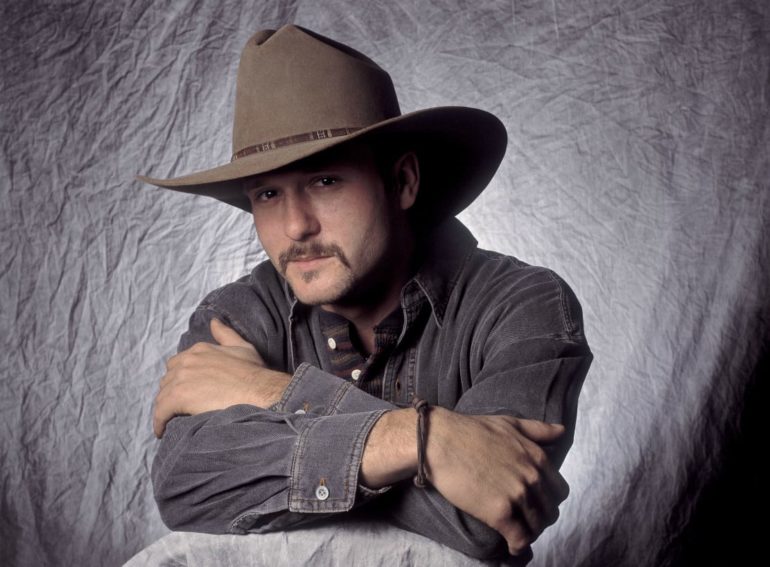Tim McGraw wearing a cowboy hat