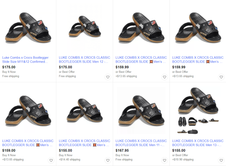 bootlegger crocs