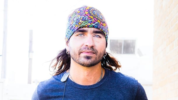A man wearing a colorful hat