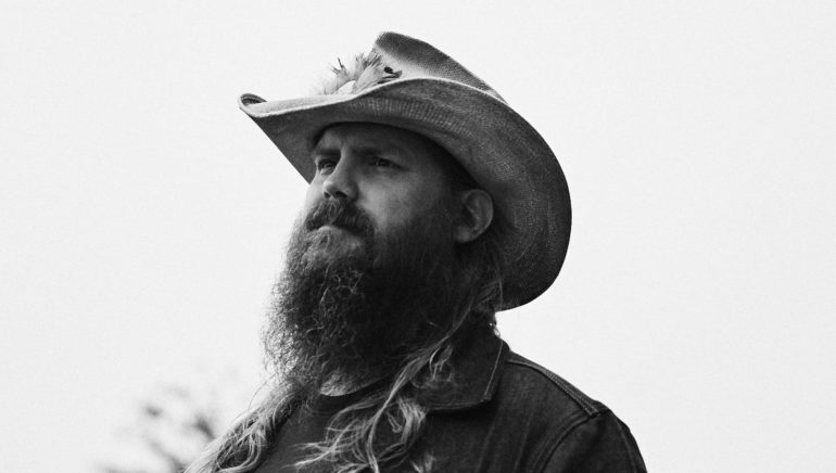 Chris Stapleton with a beard and a hat