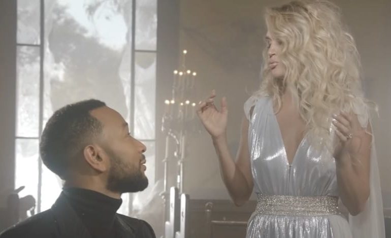 A man and woman dancing