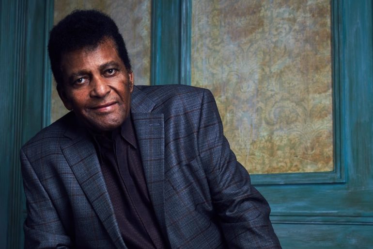 Charley Pride in a suit