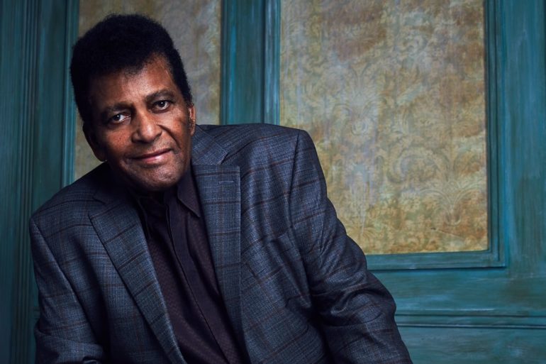 Charley Pride in a suit