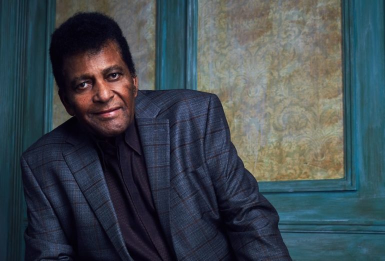 Charley Pride in a suit