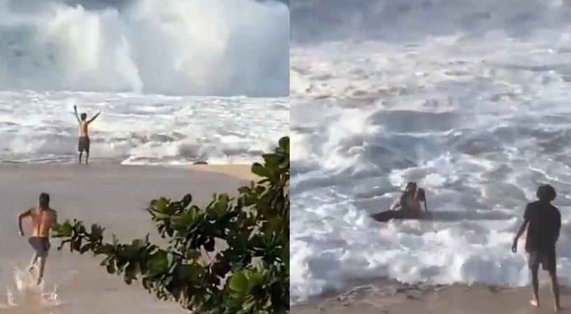 "Hold My Beer" – Pro Surfer Mikey Wright Rushes Into Ocean To Save Woman From Drowning - Vimarsana News