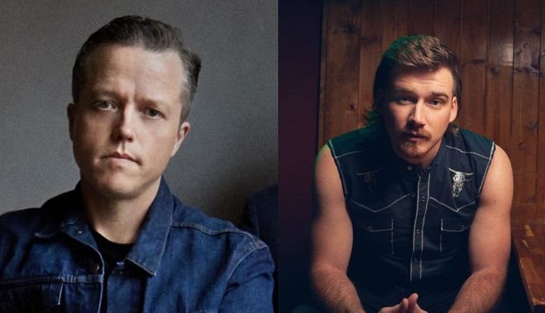 Jason Isbell in a blue shirt