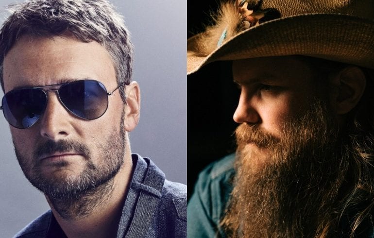Eric Church with a beard and a hat