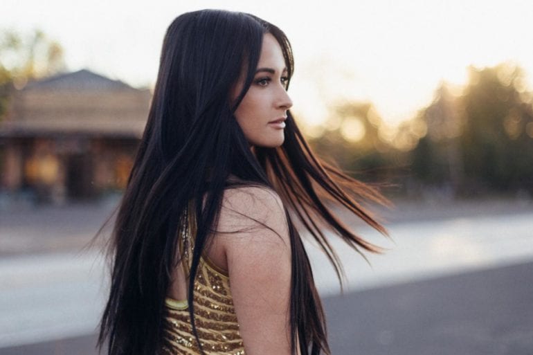 Kacey Musgraves with long hair