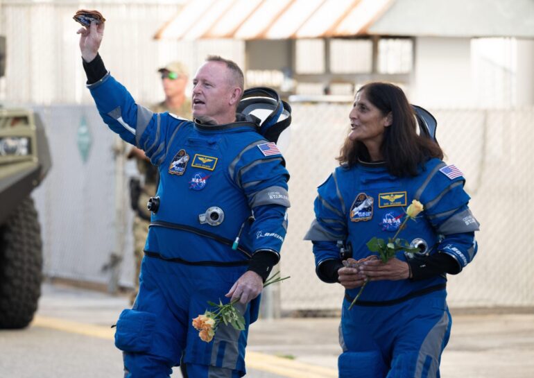 Butch Wilmore Suni Williams astronauts