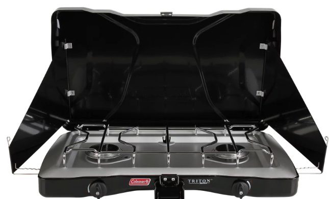 A black and white photo of a toaster oven