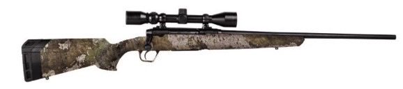 A black and white rifle