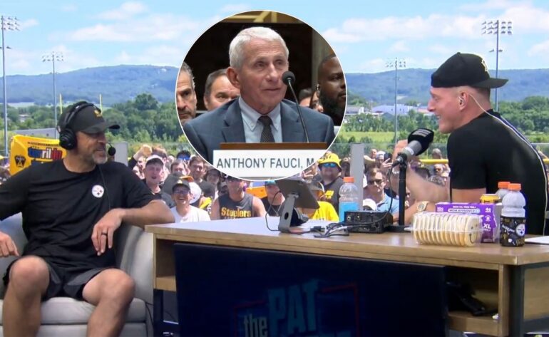 Aaron Rodgers Pat McAfee Anthony Fauci