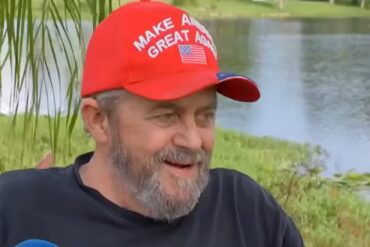 Florida man gator