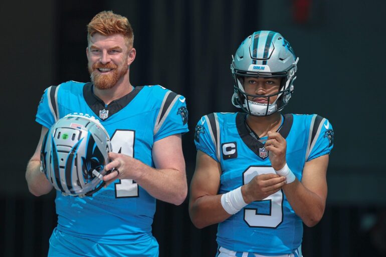 Andy Dalton and Bryce Young