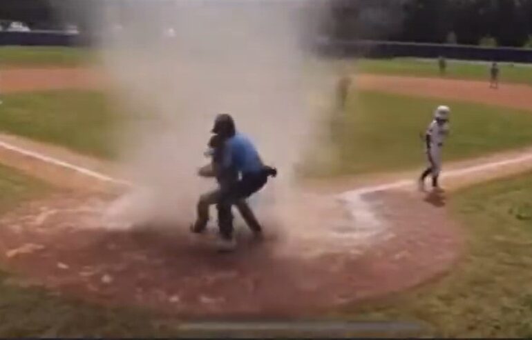 Baseball tornado
