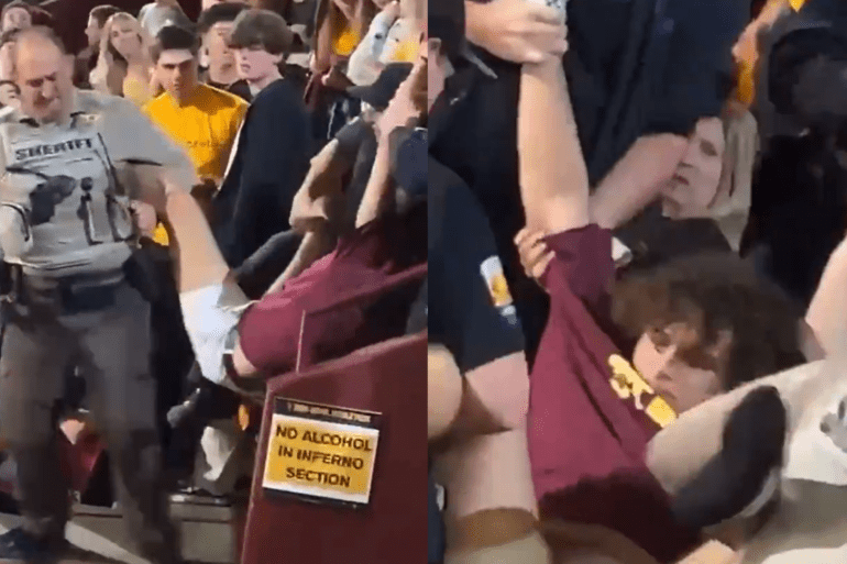 drunk fan ASU