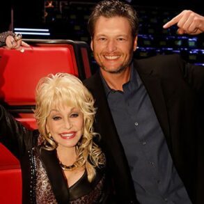 Dolly Parton and Blake Shelton