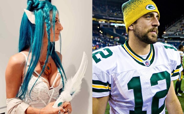 Aaron Rodgers blue