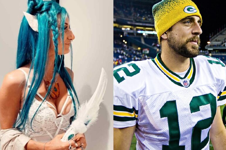 Aaron Rodgers blue