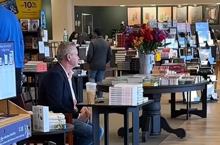Book store signing