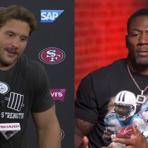 Nick Bosa and Ryan Clark