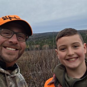 Brexton Busch moose hunt