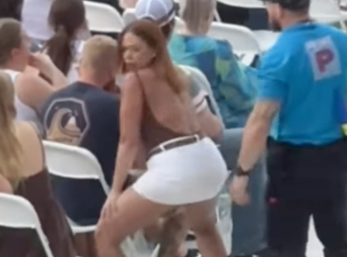 Woman Kicked Out Of Luke Combs Concert For “Dancing Too Hard,” Twerking On Security