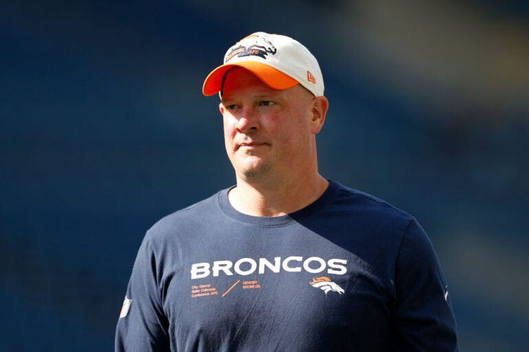 Nathaniel Hackett Broncos coach