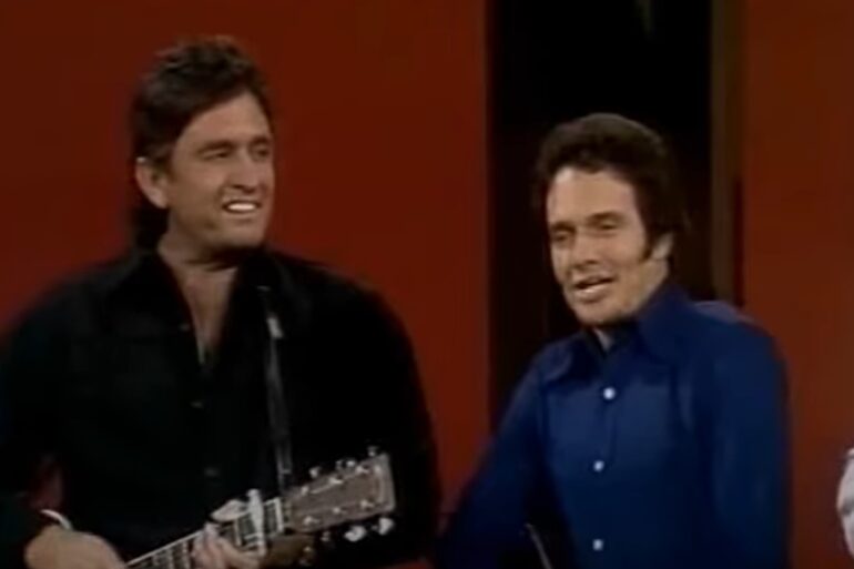 Cash and Merle Haggard country music