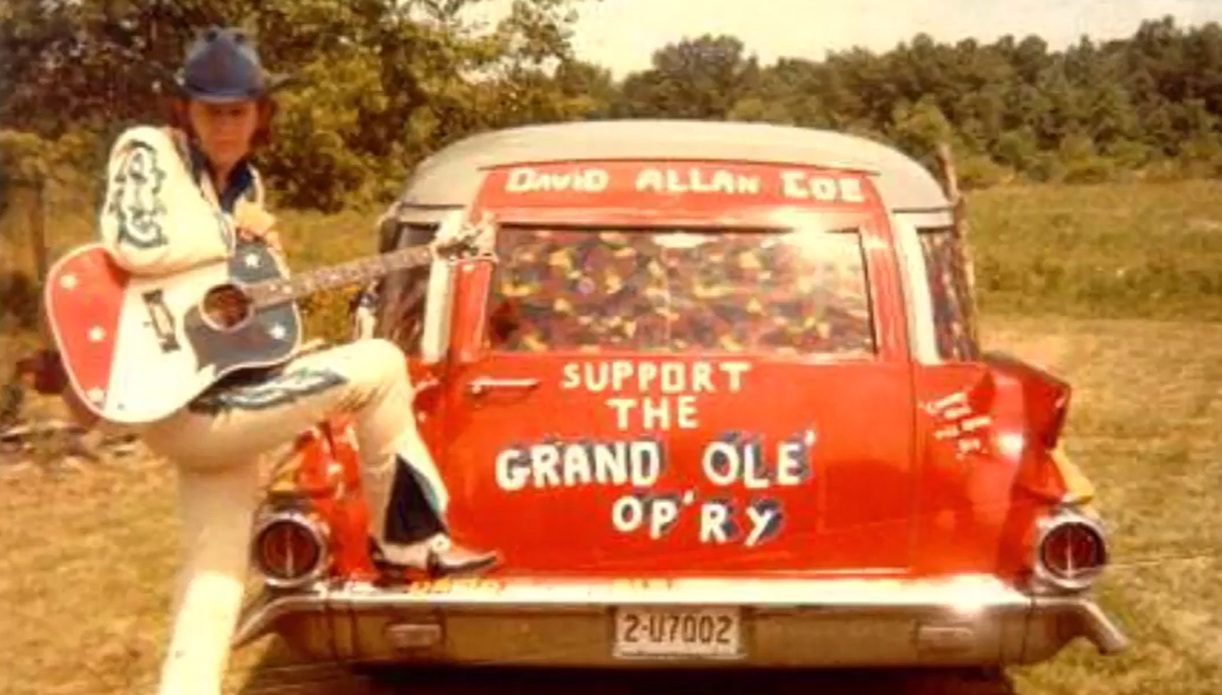 How the Late David Allan Coe Launched His Career From the Back of a Hearse