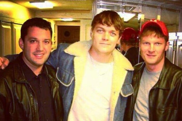 Brad Arnold and Dale Jr Tony Stewart