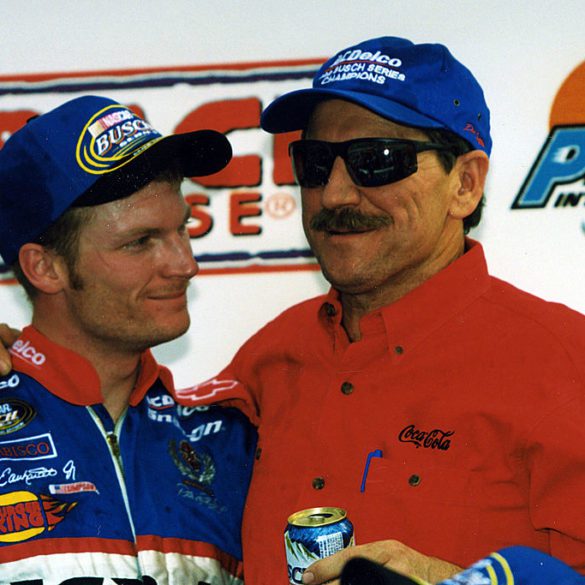 Dale Earnhardt Jr and Sr. NASCAR
