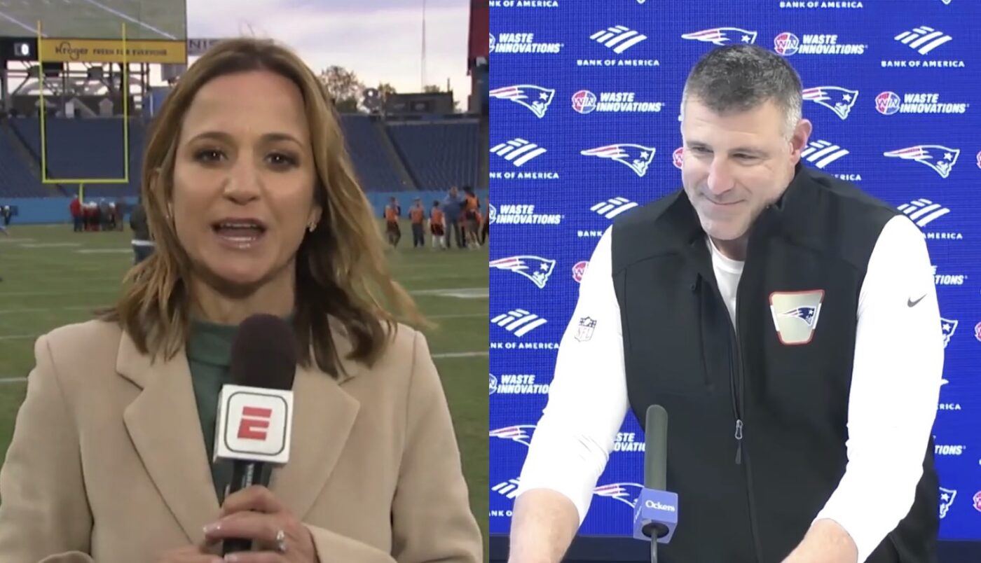 The Internet Erupts Over Photos Of (Married) Patriots Coach Mike Vrabel At A Hotel With (Also Married) Reporter Dianna Russini