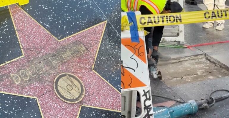 Dolly Parton walk of fame