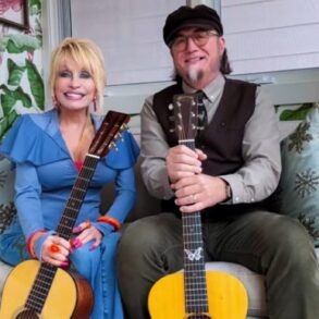 Richie Owens and DOlly Parton
