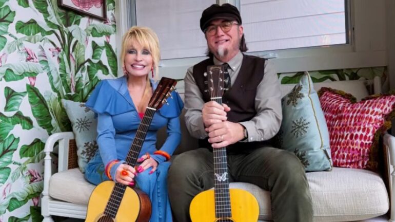 Richie Owens and DOlly Parton