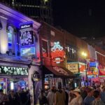 Broadway downtown Nashville