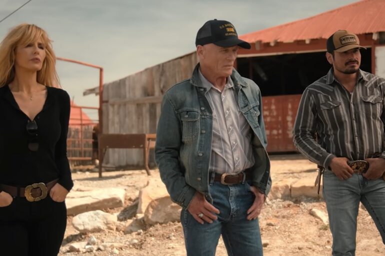 Ed Harris and Kelly Reilly