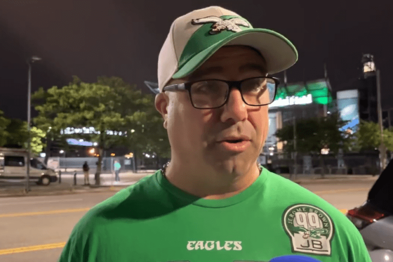 Eagles fan tailgate
