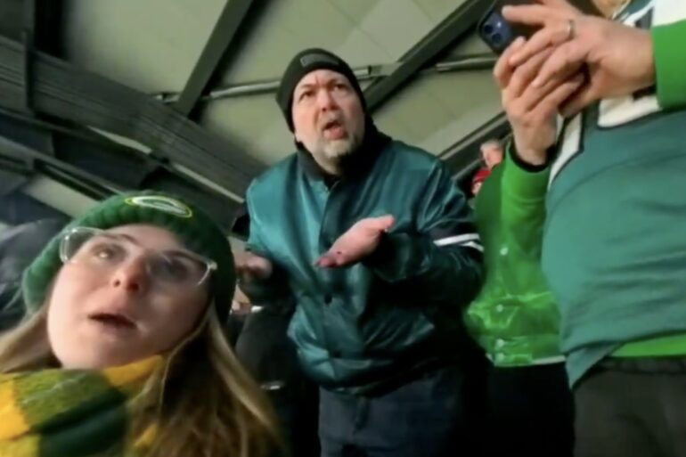Philadelphia Eagles fan Green Bay Packers