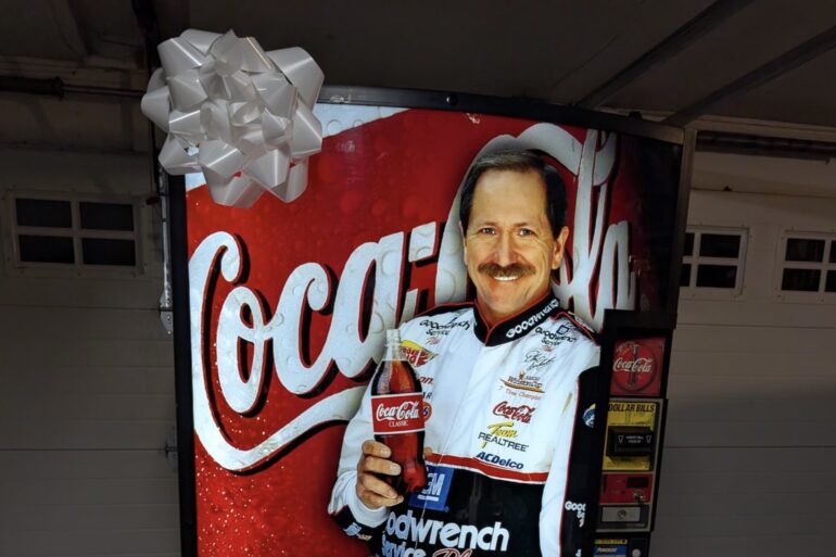 Dale Earnhardt vending machine