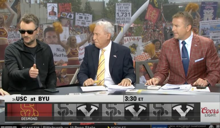 Eric Church College GameDay